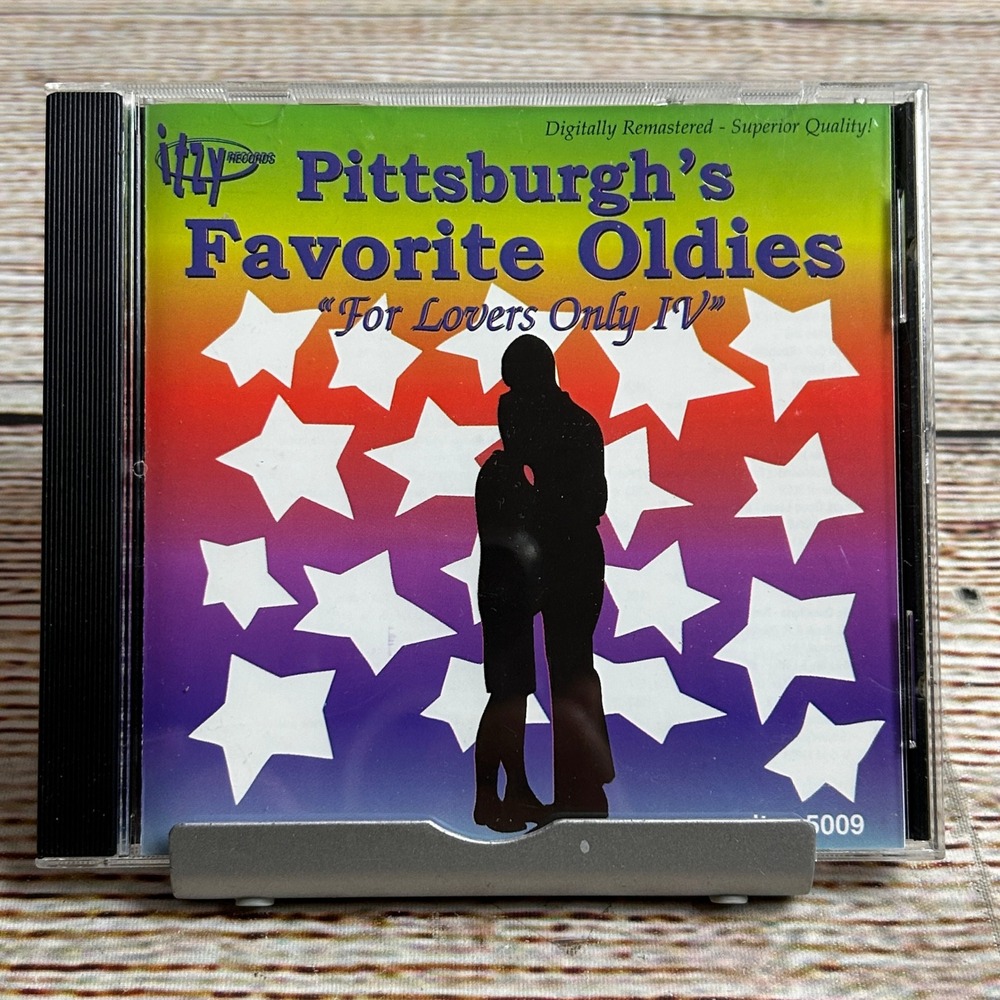 Pittsburgh's Favorite Oldies For Lovers Only IV CD Itzy Records 5009 Various 98